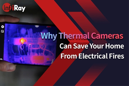 Por que as câmeras térmicas podem salvar sua casa de incêndios elétricos
