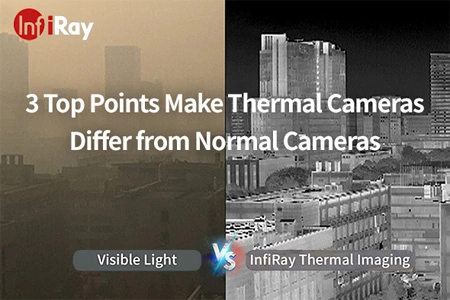 3 pontos principais fazem as câmeras térmicas diferir das câmeras regulares