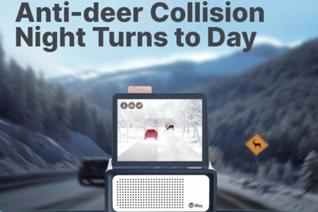 Últimas da InfiRay: Car Night Vision AI revelado na CES 2024
