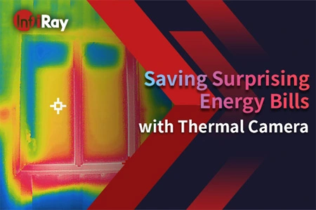 Salvando contas de energia surpreendentes com câmera térmica