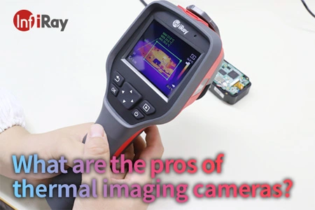 Quais são os prós das câmeras de imagem térmica?